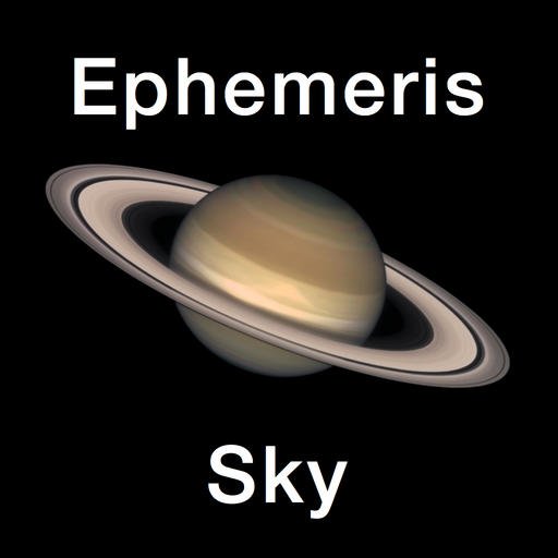 ephemeris sky icon