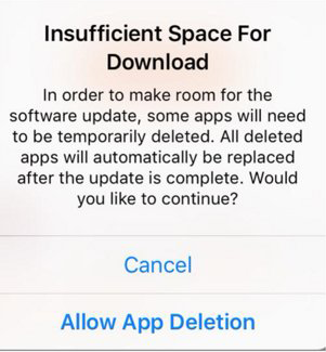 iOS 9 Deletion