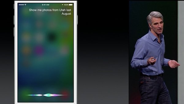 ▲ Siri 的介面變得更色彩繽紛。