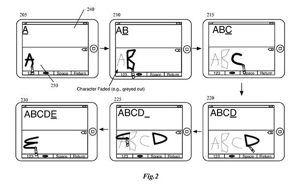 apple patent ipad continuous handwriting ui 00a