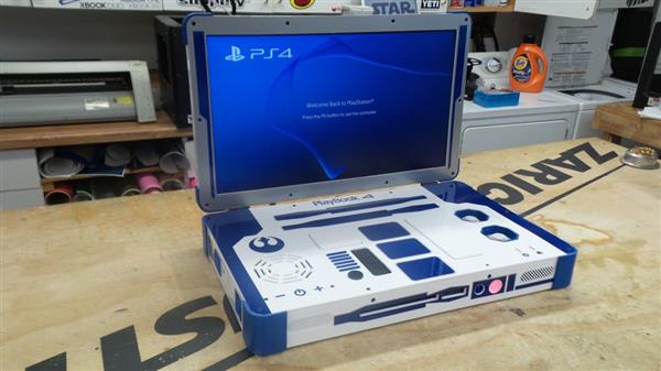 ed zarick uses 3d printing to transform ps4 into a 3d printed 3
