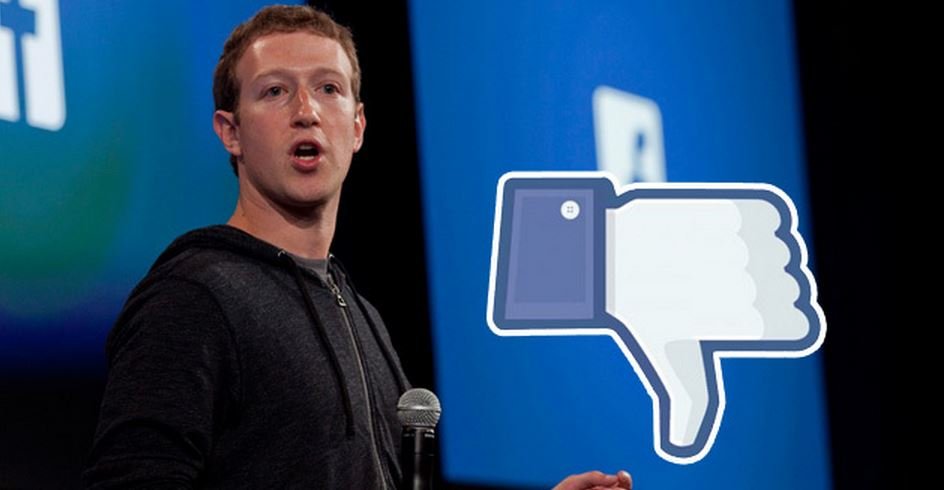 facebook dislike button mark zuckerberg