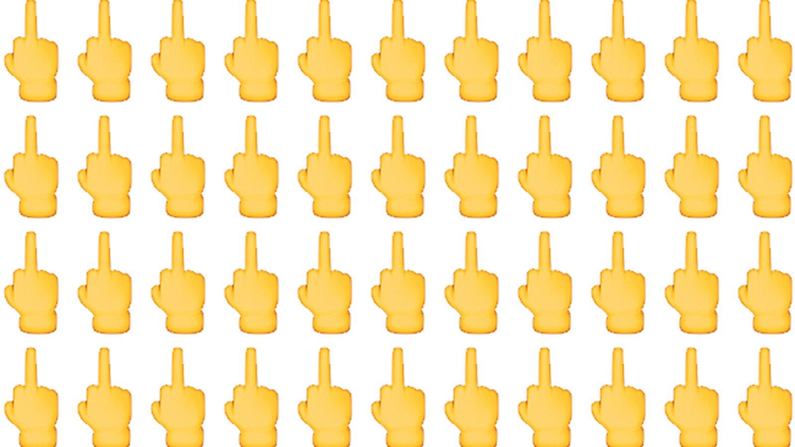醫學專家不滿！全新Emoji 「竪中指」圖案反生理學！