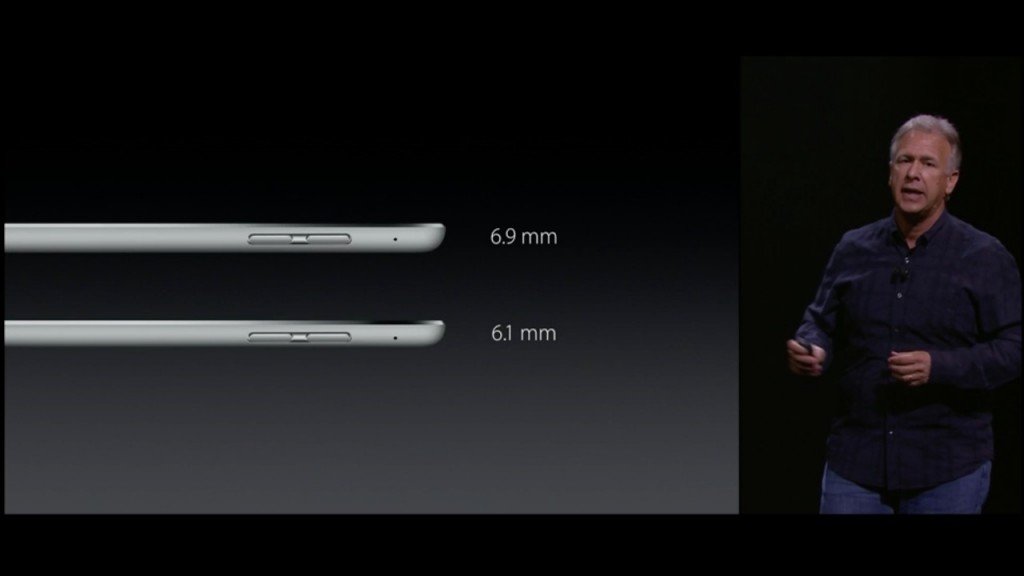 ▲iPad Pro 厚度為 6.9 mm 和 iPad Air 比差0.8mm