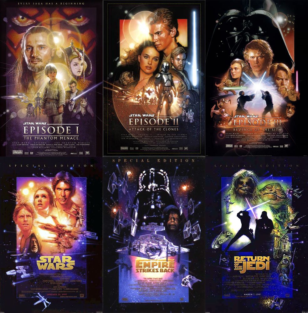 Drew Struzan - Star Wars Posters