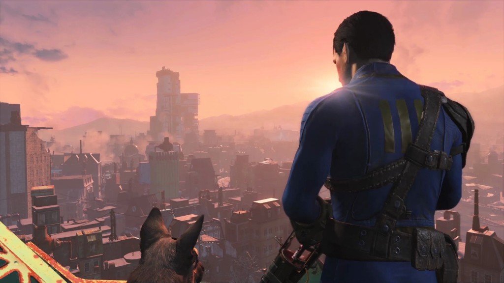 Fallout 4 Boston Skyline