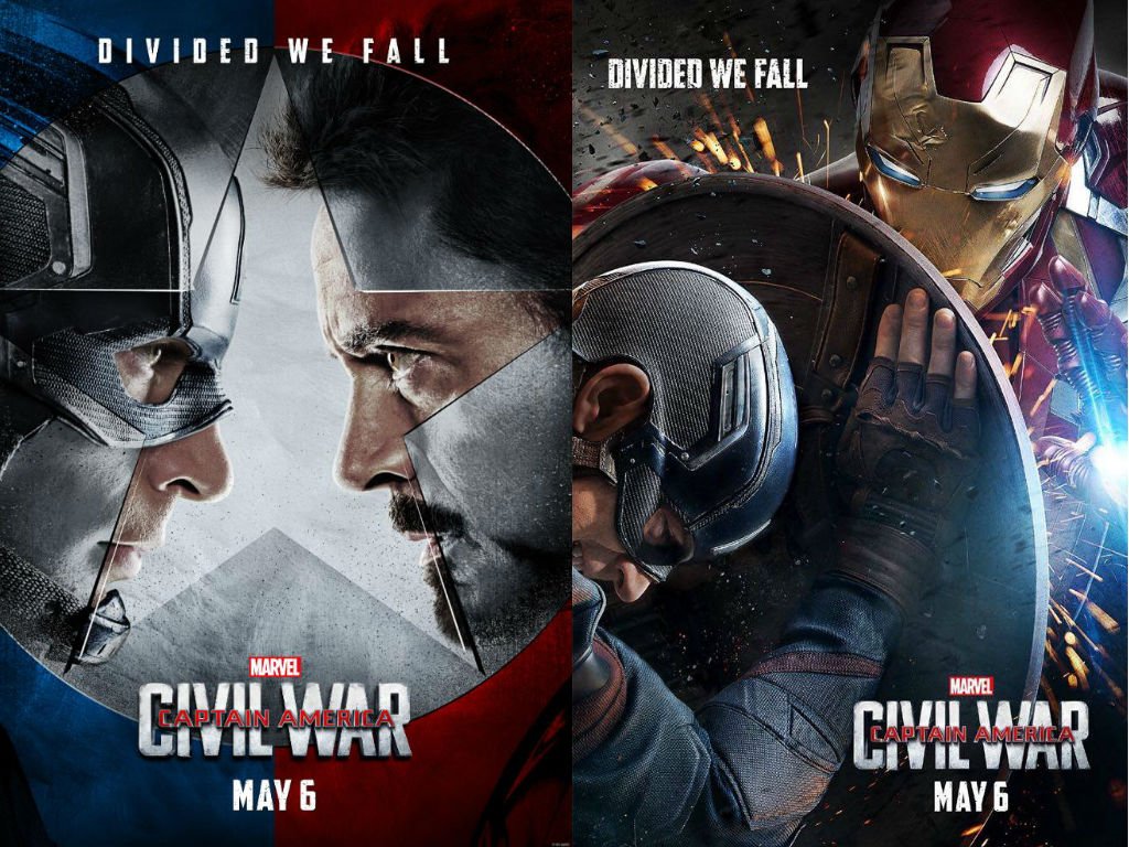captain america civil war posters