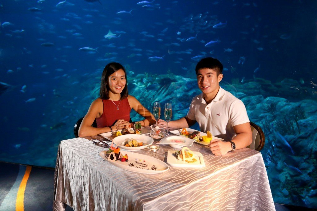Ocean Park 2016 Valentine’s Day Packages - Valentine’s Day Set Dinner Plus Admission Package 1