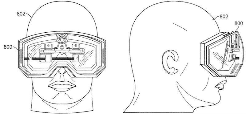 apple patent video goggle