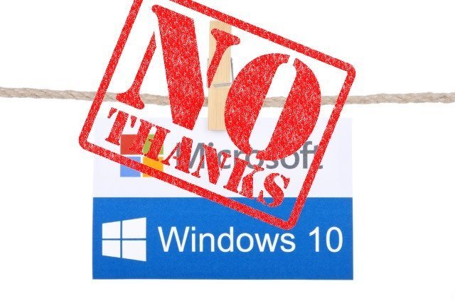 no thanks windows 10