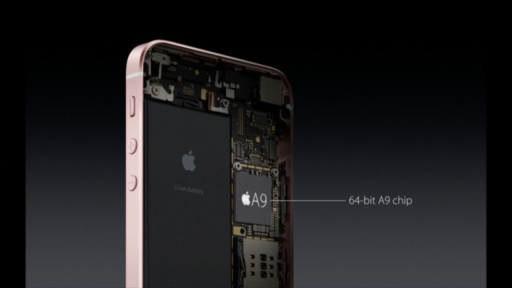 ▲外在是 iPhone 5，但內在使用 iPhone 6s 的 A9 處理器，令它的功能大為提升