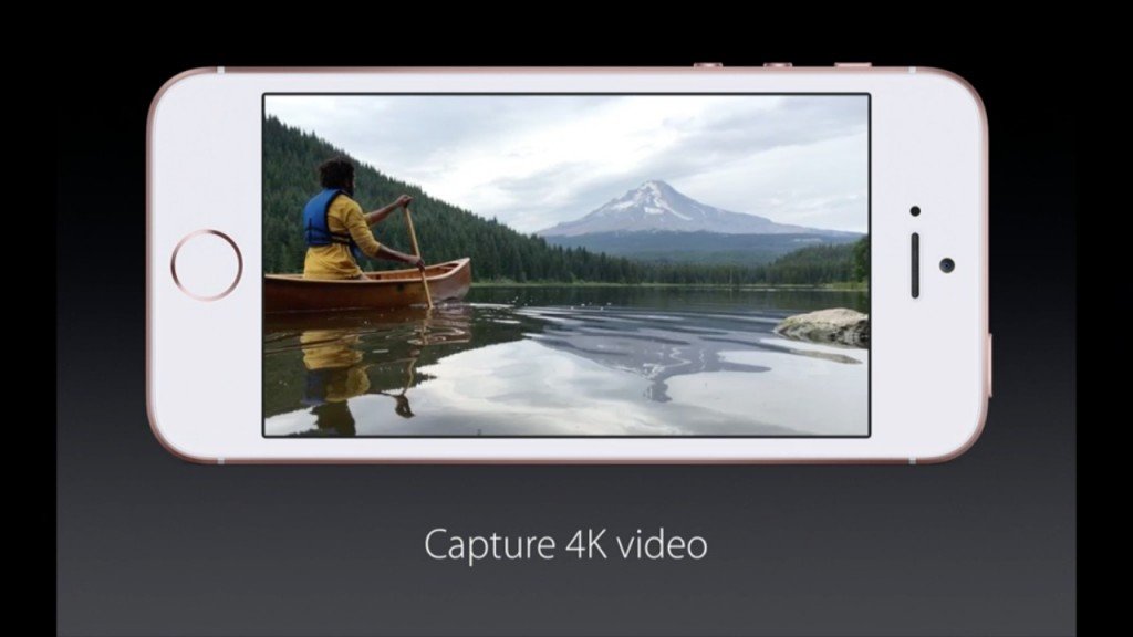 ▲因為有 A9 處理器加持令 iPhone SE 亦可拍攝 4K 影片
