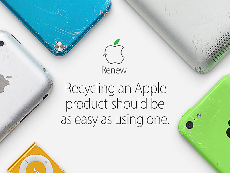 stuff apple recycling ipad iphone ipod shuffle