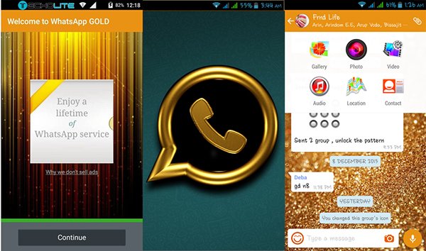 whatsapp Gold edition mod apk disadvantages