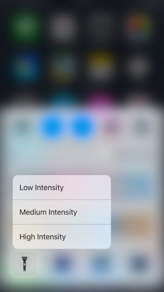 Flashlight-intensity-iOS-10