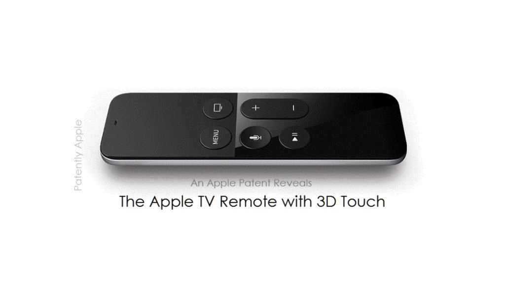 apple tv remote with 3d touch