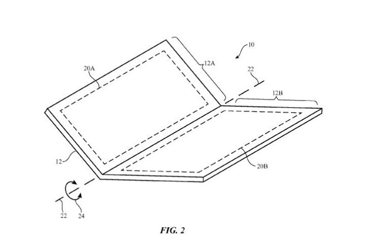 apple foldable iphone concept patent 2