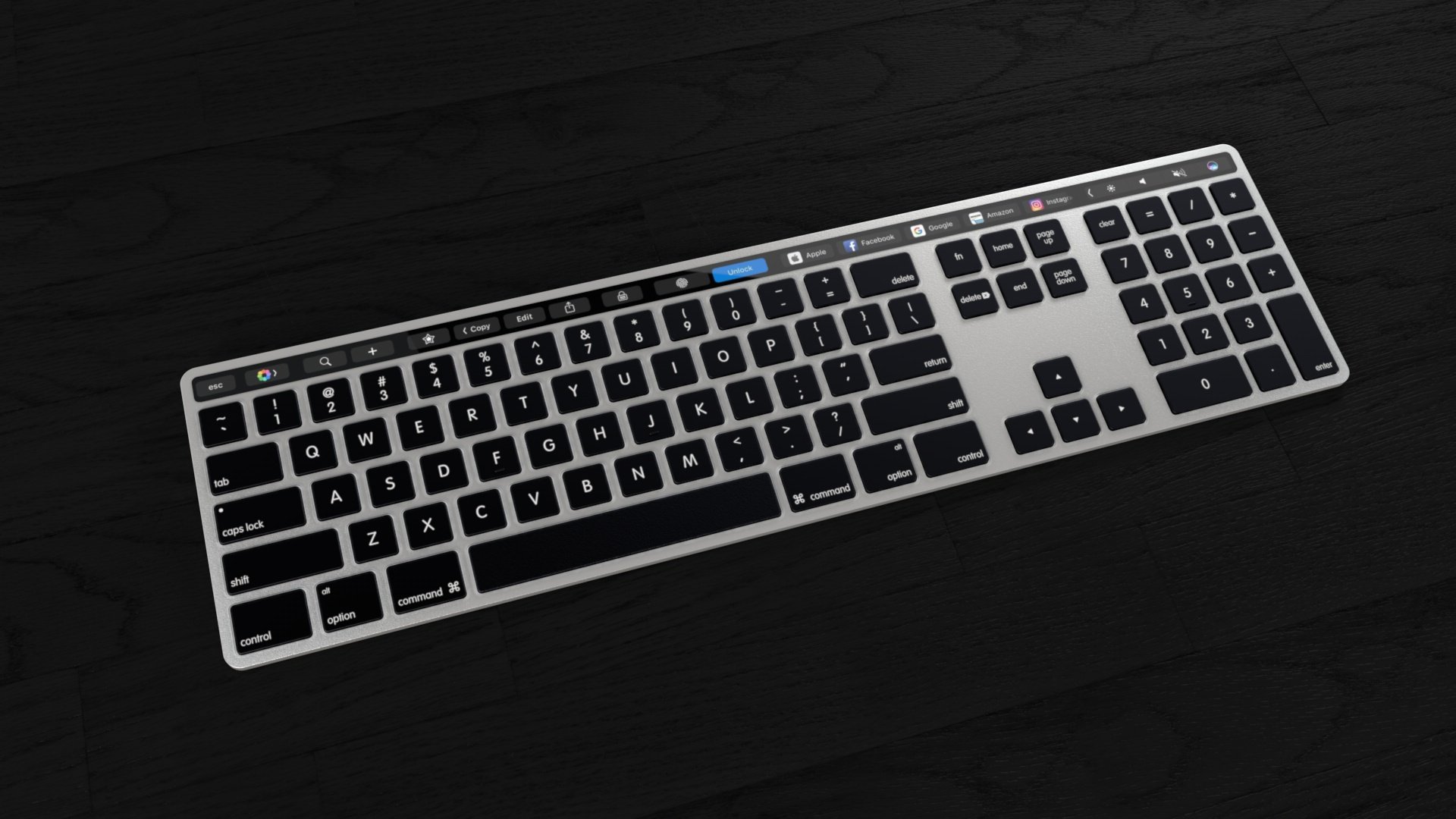 magic keyboard with touch bar 00