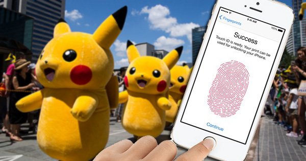 6 yrs old girl steal mom fringerprint to buy pokemon toy in iphone 00a