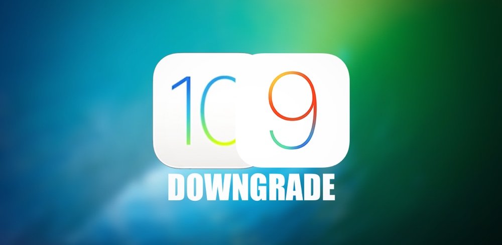 Downgrade ios 10 final