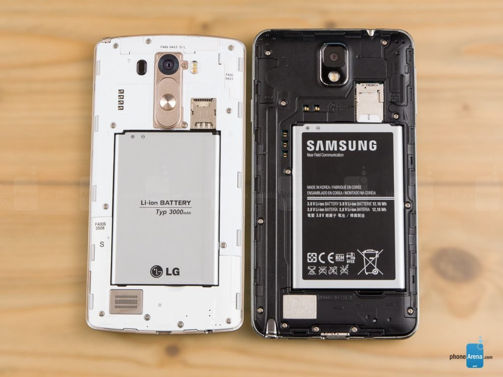 LG G3 vs Samsung Galaxy Note 3 003