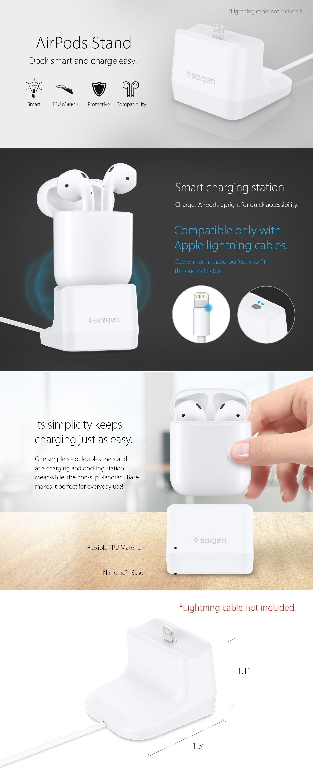 longd airpods stand