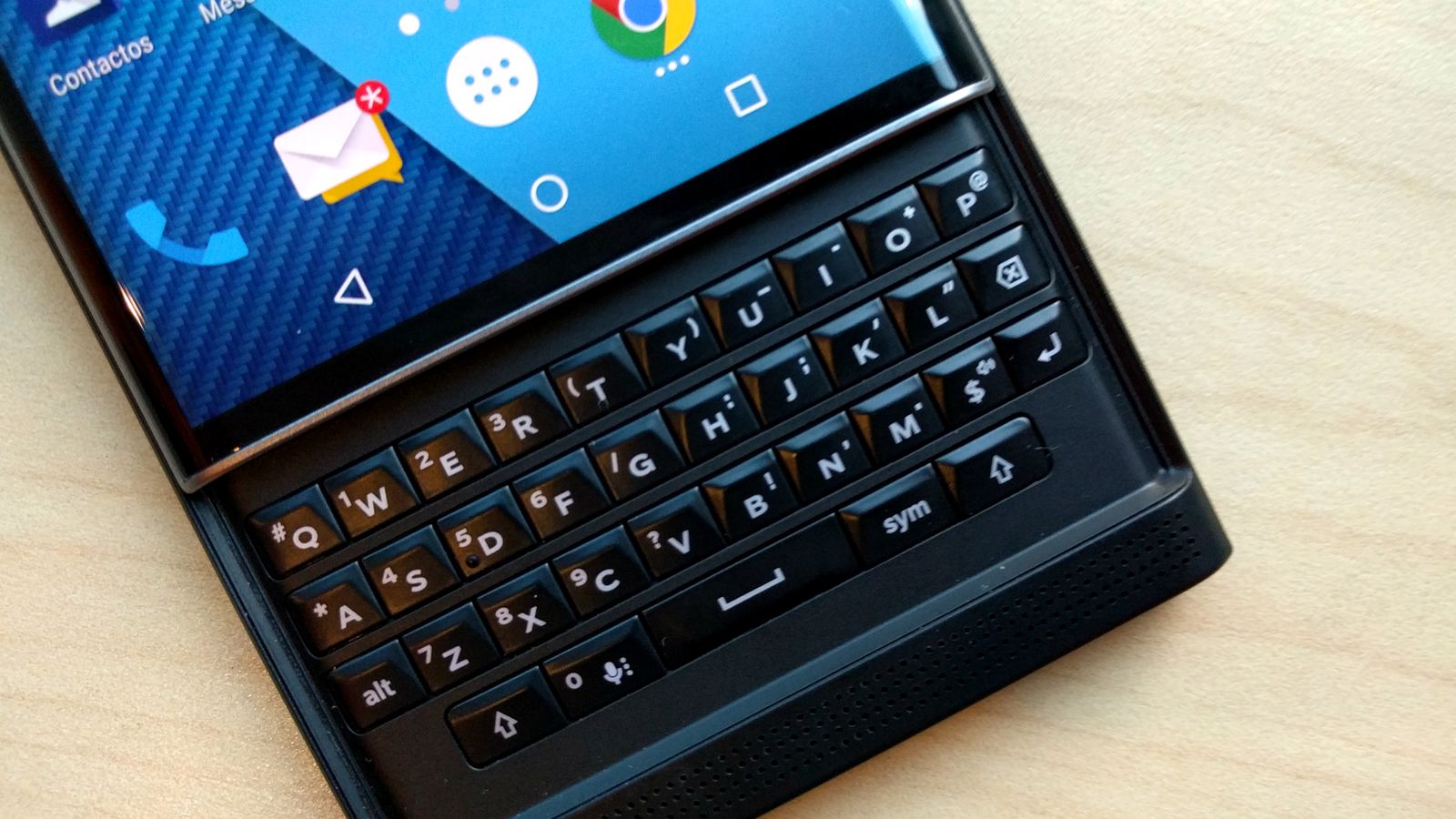 blackberry priv teclado qwerty