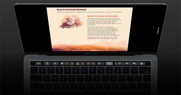ms office 2016 for mac touch bar 00