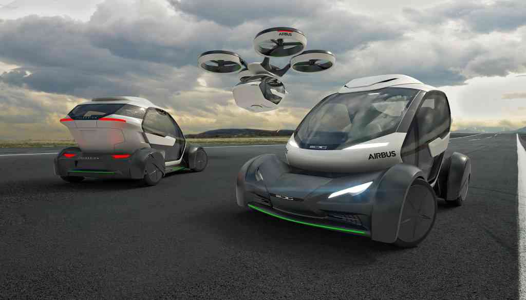 airbus popup drone car 01