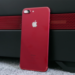 red iphone 7 unbox ed in youtube 07