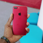 red iphone 7 unbox ed in youtube 09