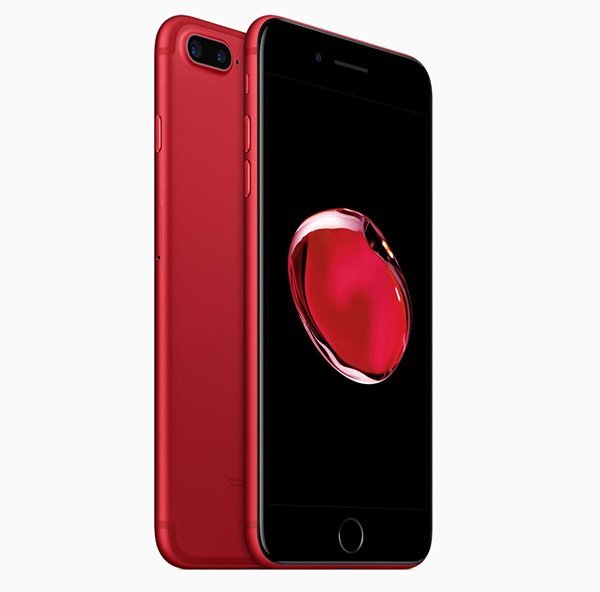 red iphone 7 with black front 01