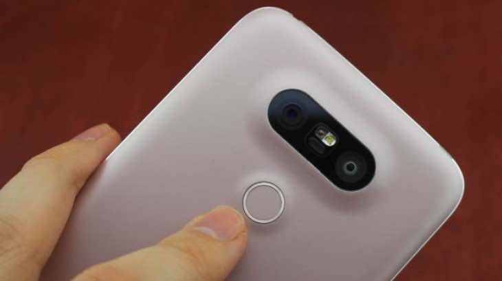 Possible LG G6 fingerprint scanner