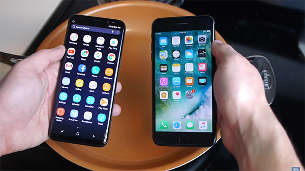 galaxy s8 vs iphone 7 plus boil water test 00