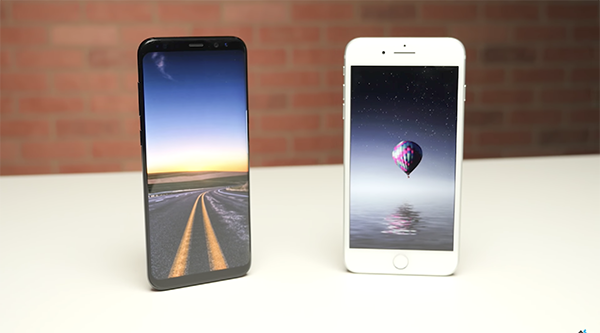 iphone 7 plus vs galaxy s8 00