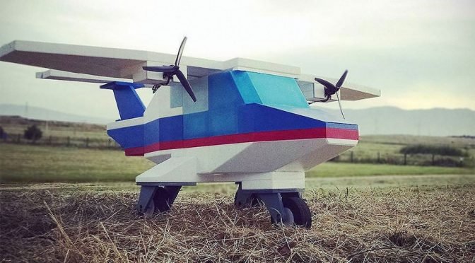 Classic LEGO Solo Trainer Airplane Turned Into A Flying RC Aircraft Featured image
