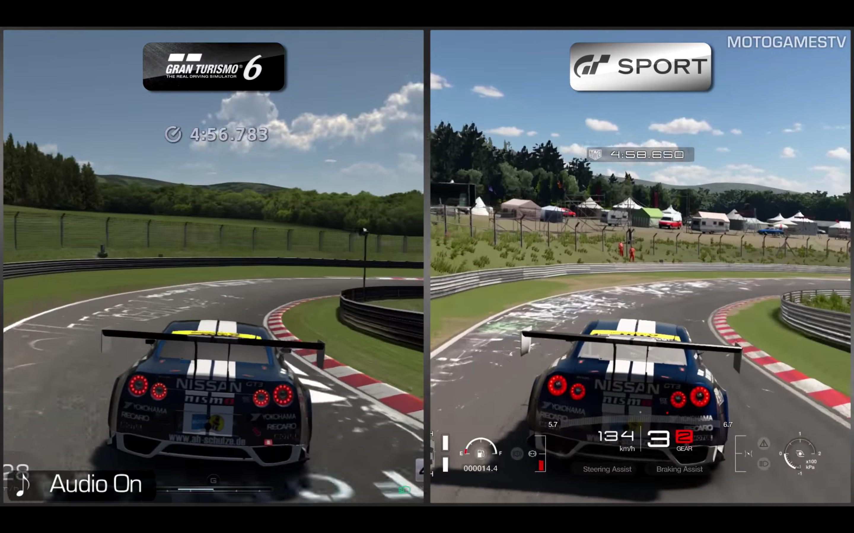 Gran Turismo Sport vs GT6