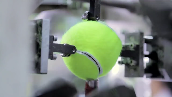 how to produce tennis ball 03