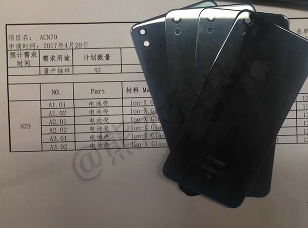 iphone se 2 leaked photo with ion x glass 00