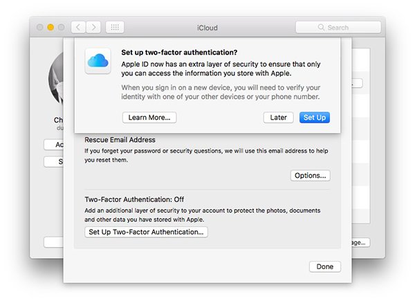 ios 11 macos high sierra apple id two factor authentication 01