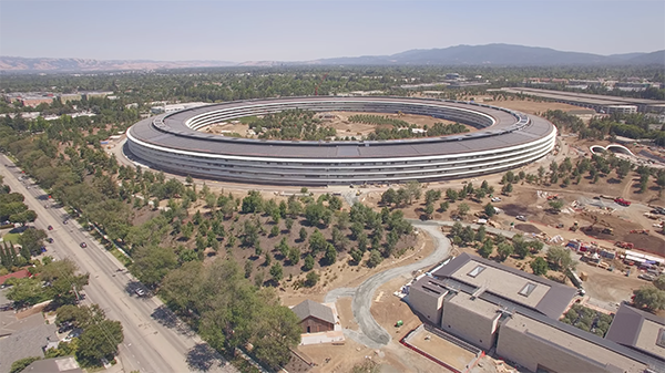 apple may shot down drone when it came across apple park airspace 00