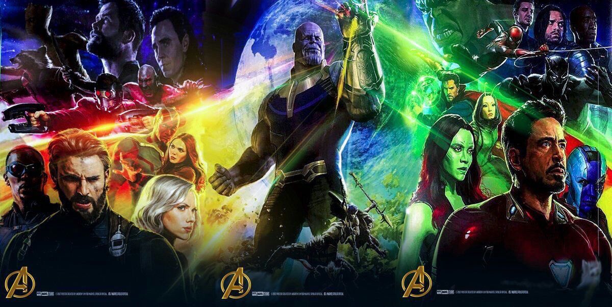 avengers infinity war poster 3 comic con