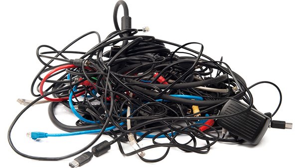 how to clean up mess cable 00