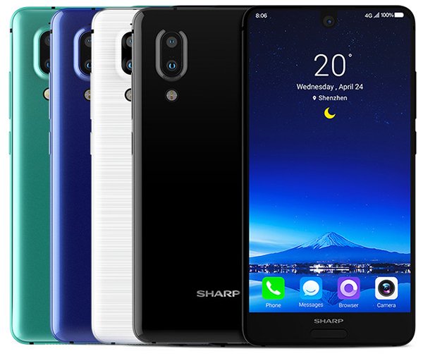 sharp aquos s2 screen is similar to iphone 8 04