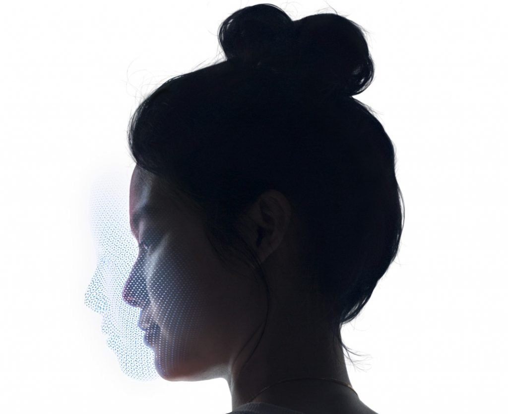 face id secure authentication large