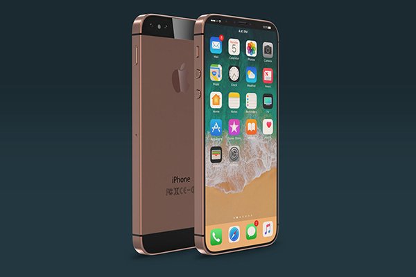 iphone se with bezel less display concept design 01