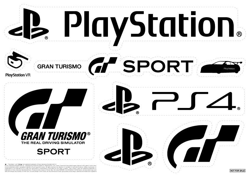 Gran Turismo Sport 特製貼紙