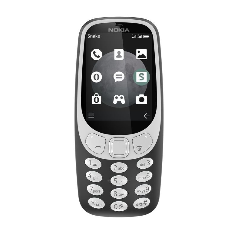 Nokia 3310 3G Charcoal 004