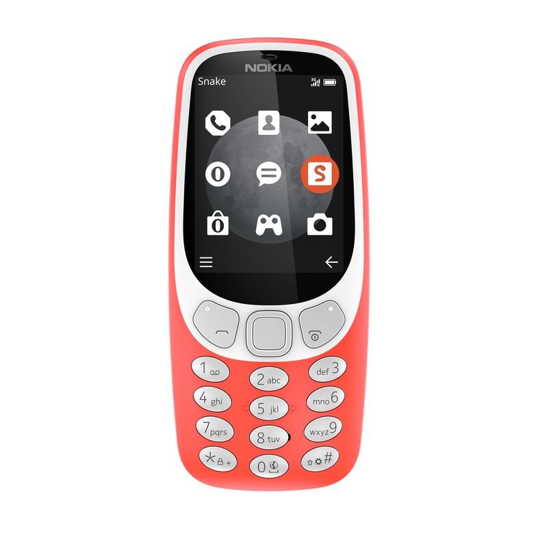 Nokia 3310 3G Warm Red 003