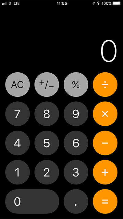 ios 11 2 beta 1 calculator app flaw 01